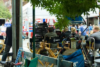 Photo of The Bounty filming in Greenpoint by Katie Sokoler
